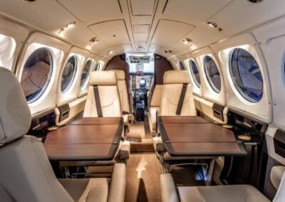 Beech King Air 200 Paint Interior